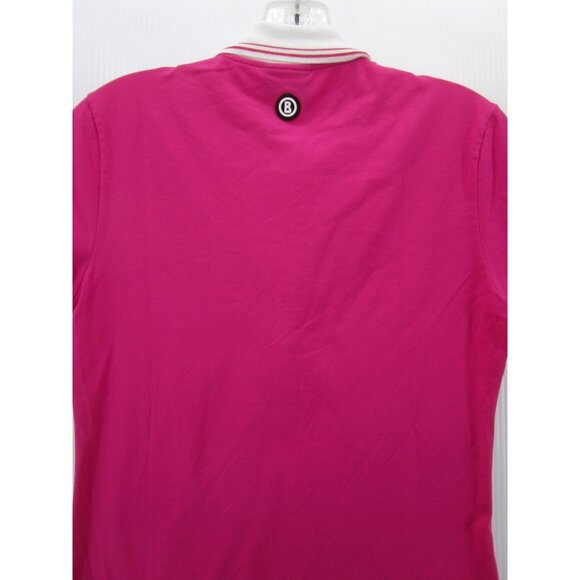 Bogner Polo Shirt Medium Golf Tennis Preppy Pullover Braided Logo * - Picture 9 of 13